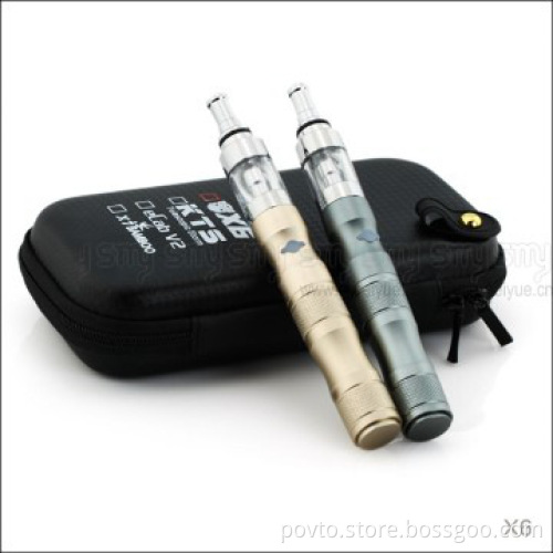 Best selling ego x6 ecigarette atomizer X6 battery X6 vaporizer